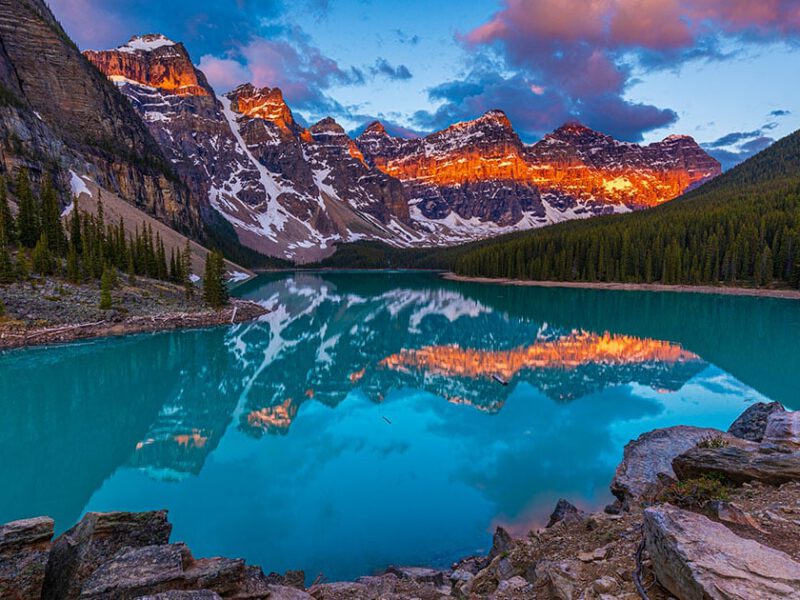 Sunrise at Lake Louise vs. Moraine Lake: Which Dawn View is Worth the Early Alarm?