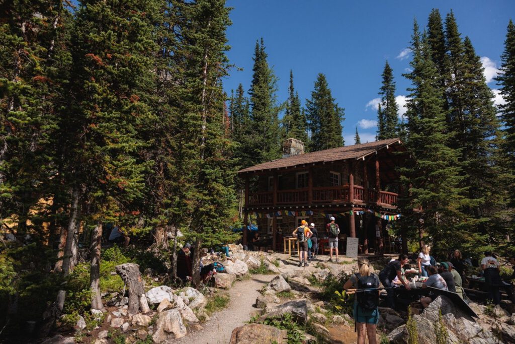 Teahouse at Lake Louise 