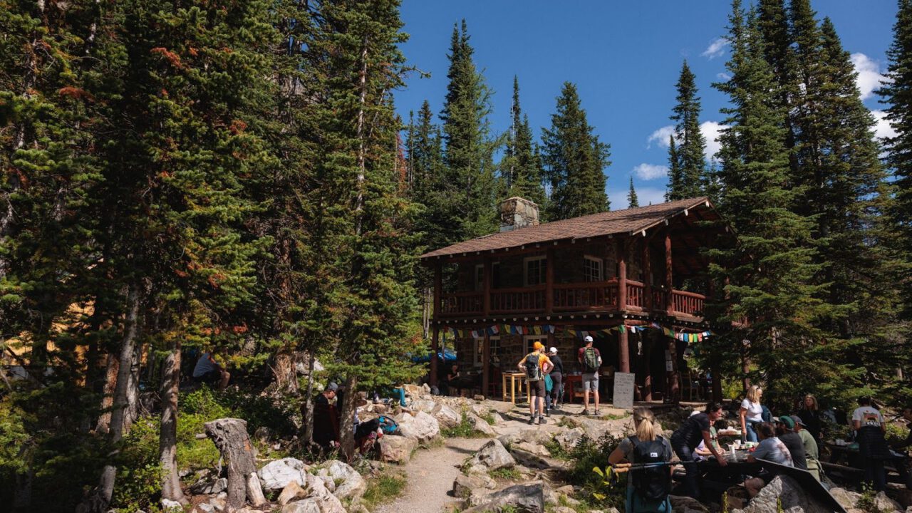 Teahouse at Lake Louise